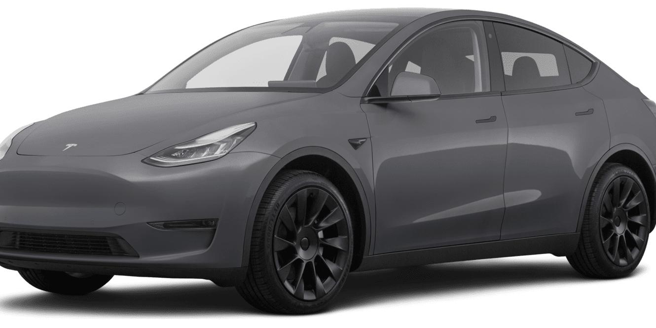 TESLA MODEL Y 2020 5YJYGDEE6LF016641 image